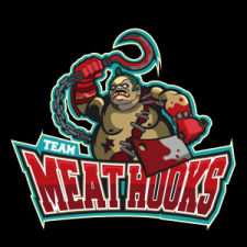 Meathooks hockey logo