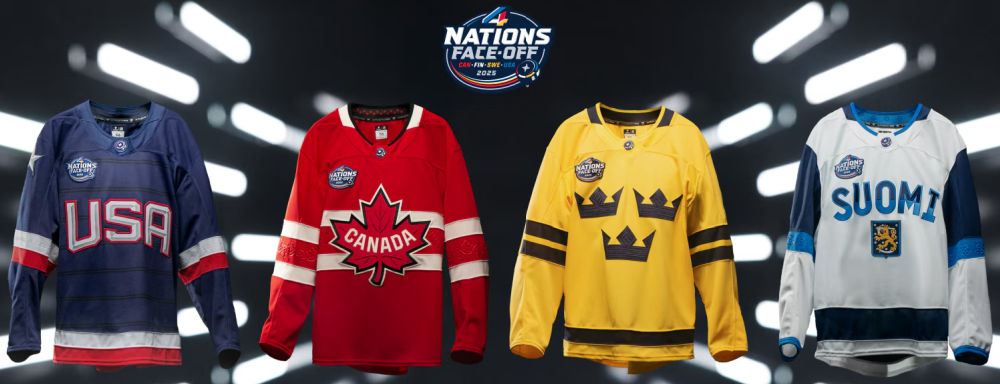4Nations Fanatics hockey jerseys
