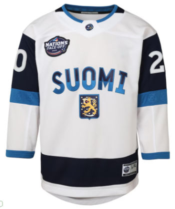 Finland Fanatics hockey jersey